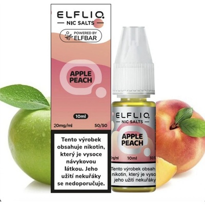 ELF LIQ Apple Peach 10 ml 20 mg – Zboží Dáma