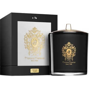 Tiziana Terenzi Maremma Black Glass Candle ароматна свещ с дървен фитил унисекс 170 мл