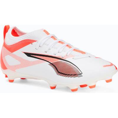 PUMA Детски футболни обувки PUMA Ultra 5 Play FG/AG Jr matte aged silver/yellow alert/puma aged silver