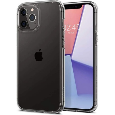 Spigen Ultra Hybrid Case - хибриден кейс с висока степен на защита за iPhone 12 Pro Max (прозрачен)