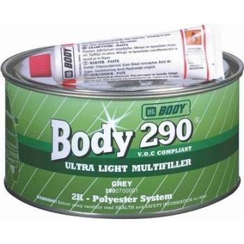 HB BODY 290 ultralight odľahčený tmel šedý 500 ml