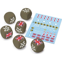 Gale Force Nine World of Tanks Miniatures Game - U.K. Dice and Decals
