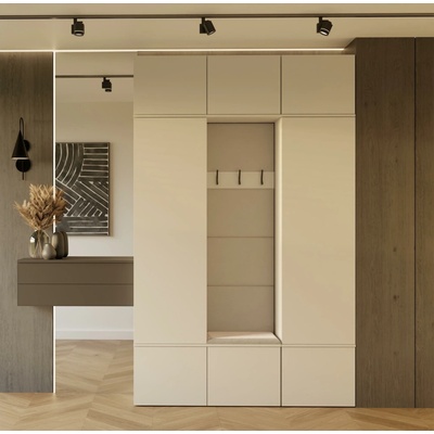 TP Living Předsíňová stěna Haga I 150 cm kašmír