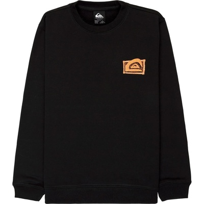 Quiksilver Детски пуловер Quiksilver Kid's Graphic Crew Youth Jumper - Black - размер 16 (US) (704-6117-0115)