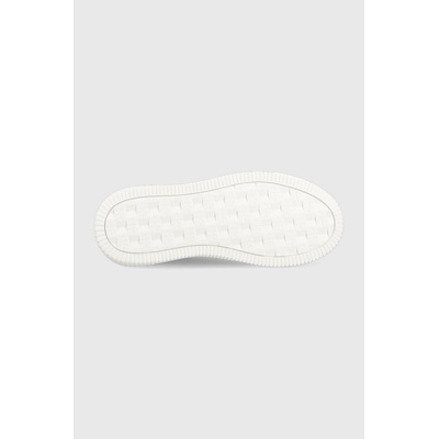 Calvin Klein Jeans Кожени маратонки Calvin Klein Jeans YW0YW00823 CHUNKY CUPSOLE MONOLOGO W MONO LTH WN в черно YW0YW00823 (YW0YW00823)