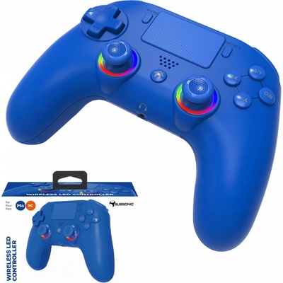SUBSONIC by SUPERDRIVE Wireless LED PS4/PC modrý SA5639-3
