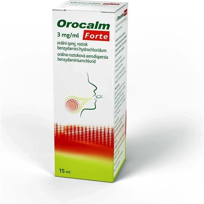 OROCALM FORTE ORP 3MG/ML ORM SPR SOL 1X15ML