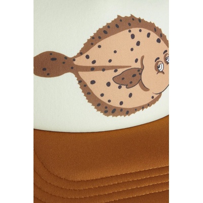 Mini Rodini Детска шапка с козирка Mini Rodini Flundra (2526510516)