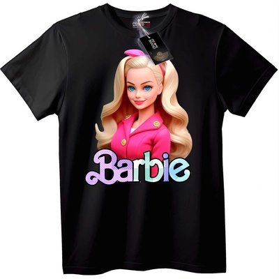 NOONEBRAND Тениска с Иконичен дизайн на Barbie - 3XL, White