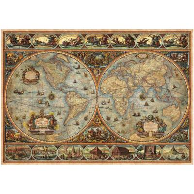 EDUCA Historická mapa sveta 1000 dielov