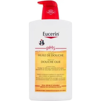 Eucerin pH5 Shower Oil 1000 ml защитно душ олио за суха и чувствителна кожа унисекс