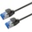 Roline Patch кабел S/FTP CAT6a, ултра гъвкав, 1, 5 м, черен 21.15. 4354-100 (21.15.4354-100)