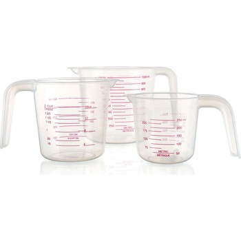 BANQUET odměrka sada 3díl. (0,25+0,5+1,0l) PH TRA