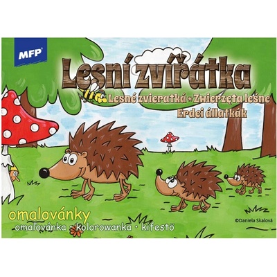 Omaľovánky MFP Lesné zvieratká