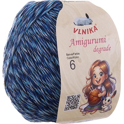 VLNIKA Příze Amigurumi Degrade Varianta: 6
