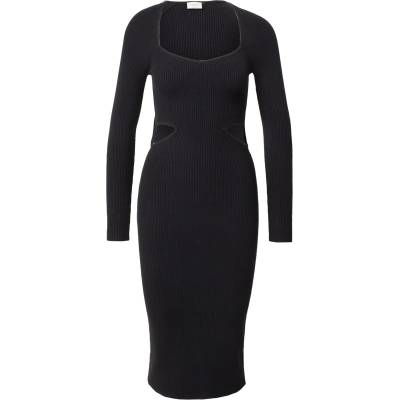 Abercrombie & Fitch Плетена рокля черно, размер M