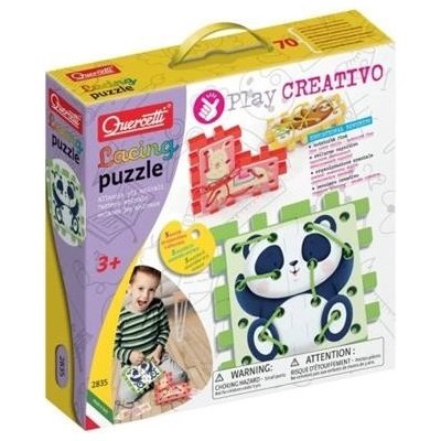 Quercetti 2835 Play Creativo Lacing Puzzle