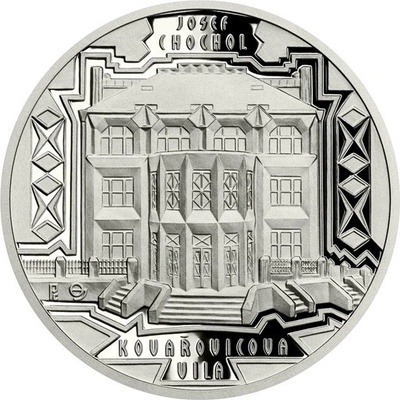 Česká mincovna platinová mince Kubismus v české architektuře Kovařovicova vila proof 1 oz – Zboží Mobilmania