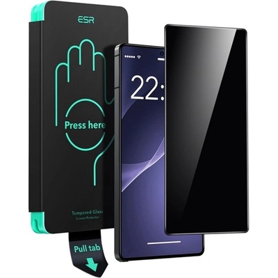 ESR Samsung S25 Ultra ESR защитно стъкло 2.5D, защита на изгледа + рамка, BLACK GP-166820 (GP-166820)