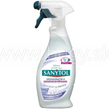 Sanytol Dezodorační a dezinfekční přípravek speciálně na tkaniny rozprašovač 500 ml