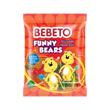 BEBETO FUNNY BEARS - želé medvědi 80 g