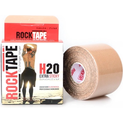 RockTape kineziologický tejp H2O tělový 5 cm x 5 m