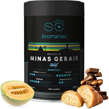 Aromaniac Brazílie Minas Gerais bez kofeinu 250 g