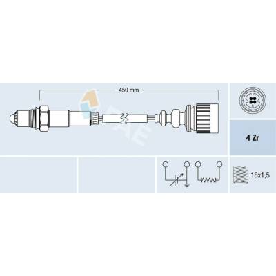 Lambda sonda FAE 77367