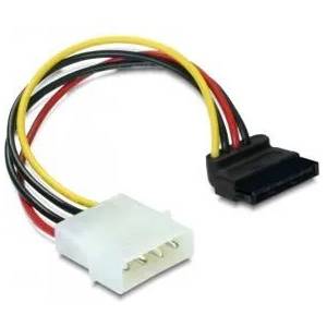  Кабел за преобразуване на захранването Molex (мъжки) - SATA PWR (женски) 90-инчов PW-49 (PW-49)