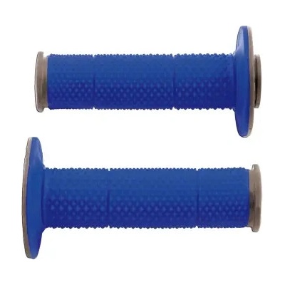 gripy Full Diamond (dvojvrstvové, extra mäkké), RTECH (modro-sivé, pár, dĺžka 116 mm)