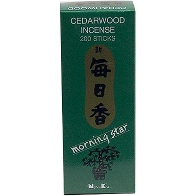 Nippon M/S japonské vonné tyčinky Cedarwood 200 ks – Zboží Dáma