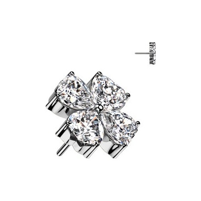 Šperky4U Ozdoba k PUSH IN piercingu TITAN TIT1388