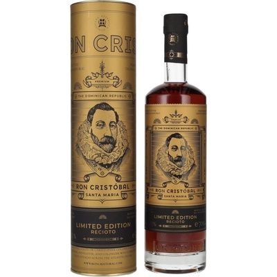Ron Cristóbal Santa Maria Recioto 43% 0,7 l (tuba)