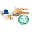 Trixie Plyšový ptáček s peřím a catnipem 8 cm