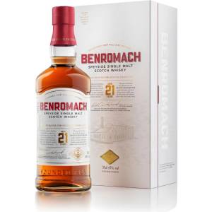 Benromach 21 YO - малцово шотландско уиски 700ml