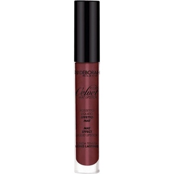 Deborah Milano Fluid Velvet Matte течно червило 52 слива 45 g