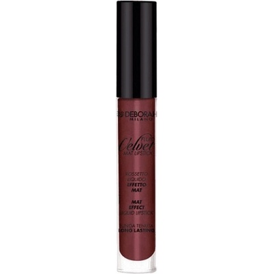 Deborah Milano Fluid Velvet Matte течно червило 52 слива 45 g