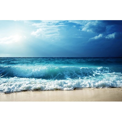 DIMEX ART Флизелинов фототапет плаж на сейшелските острови 375 x 250 см