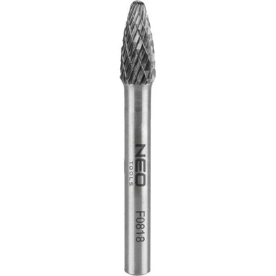 fréza HM karbid typ F,stromeček/kulatá hlava 8x18mm, trn 6x45mm NEO tools-náhrada za 55H370 55-370 IVK55-370