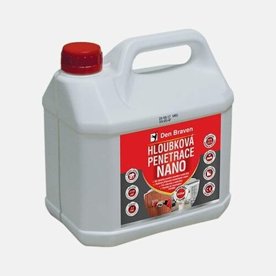 Den Braven Hloubková penetrace NANO Varianta: Hloubková penetrace NANO, kanystr 3 litry, Objem: 3 litry, obal: kanystr