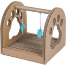 Carton+ Pets karton s peřím Fun Park škrabadlo 35,5 x 35,5 x 35,5 cm