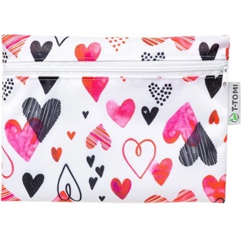 T Tomi Nepremokavé vrecko hearts