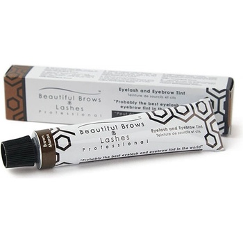 Beautiful Brows Barva na řasy a obočí Tmavě hnědá 20 ml