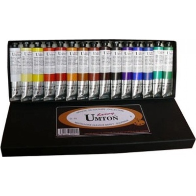 Sada olejových barev Umton 15 barev – Zboží Dáma