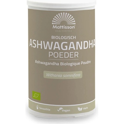 Mattisson Healthstyle Ашваганда БИО 200 g прах | Mattisson Healthstyle (MT2047)