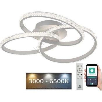 Brilagi - LED димируемо таванно осветително тяло COSMOWAVE LED/70W/230V 3000-6500K + с дистанционно управление (BG2589)