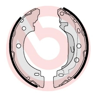 Sada brzdových čeľustí BREMBO S 68 523