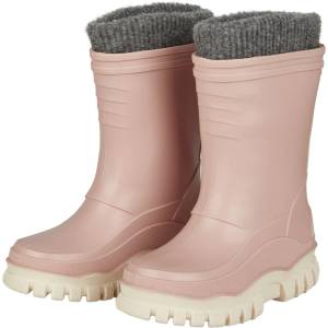 Sterntaler Детски гумени ботуши Sterntaler Kids' Lined Plain Wellies Wellington boots - Zartrosa - размер 22/23 (EU) (731-0281-0411)