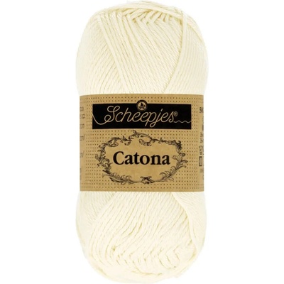 Scheepjes Catona Farba: 130 Old lace