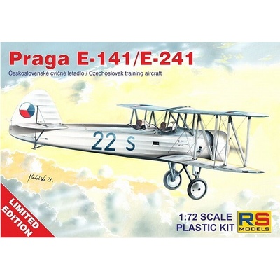 RS Models Praga E-141 / E-241 Československé cvičné letadlo 94004 1:72